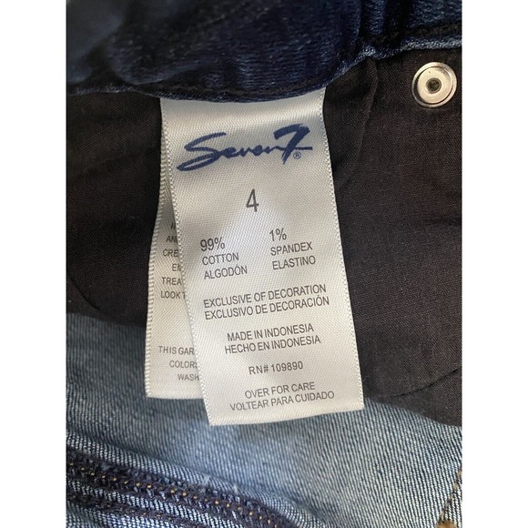 Seven7 jean shorts size 4 - Picture 3 of 7